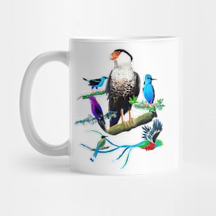 Caracara Tropical Exotic Birds Collection Mug